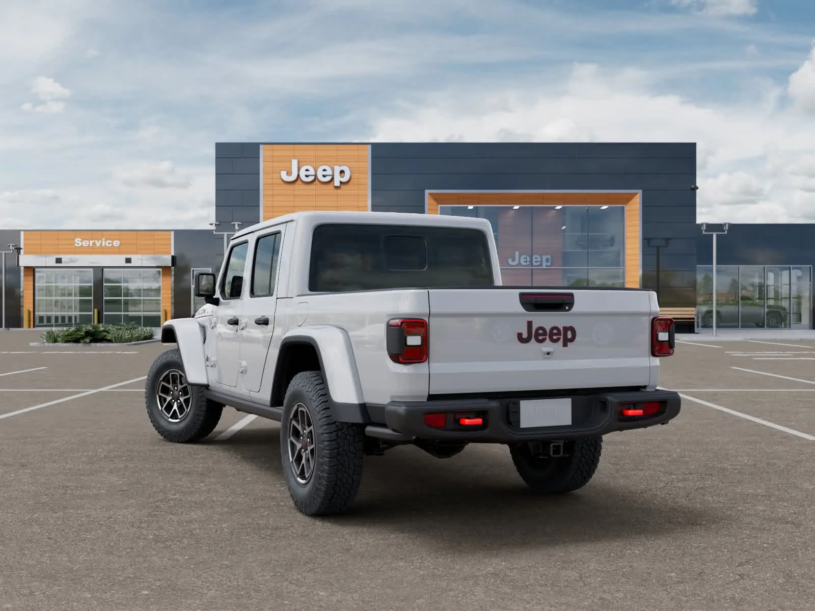 New 2026 Bright White Clearcoat Jeep Rubicon image 3