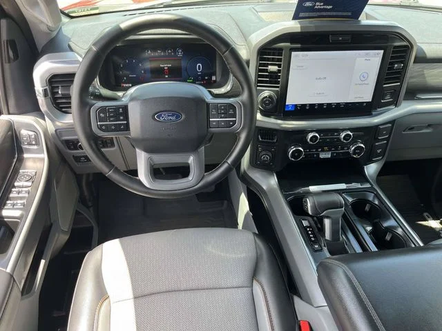 Certified Used 2025 Red Ford Lariat image 4