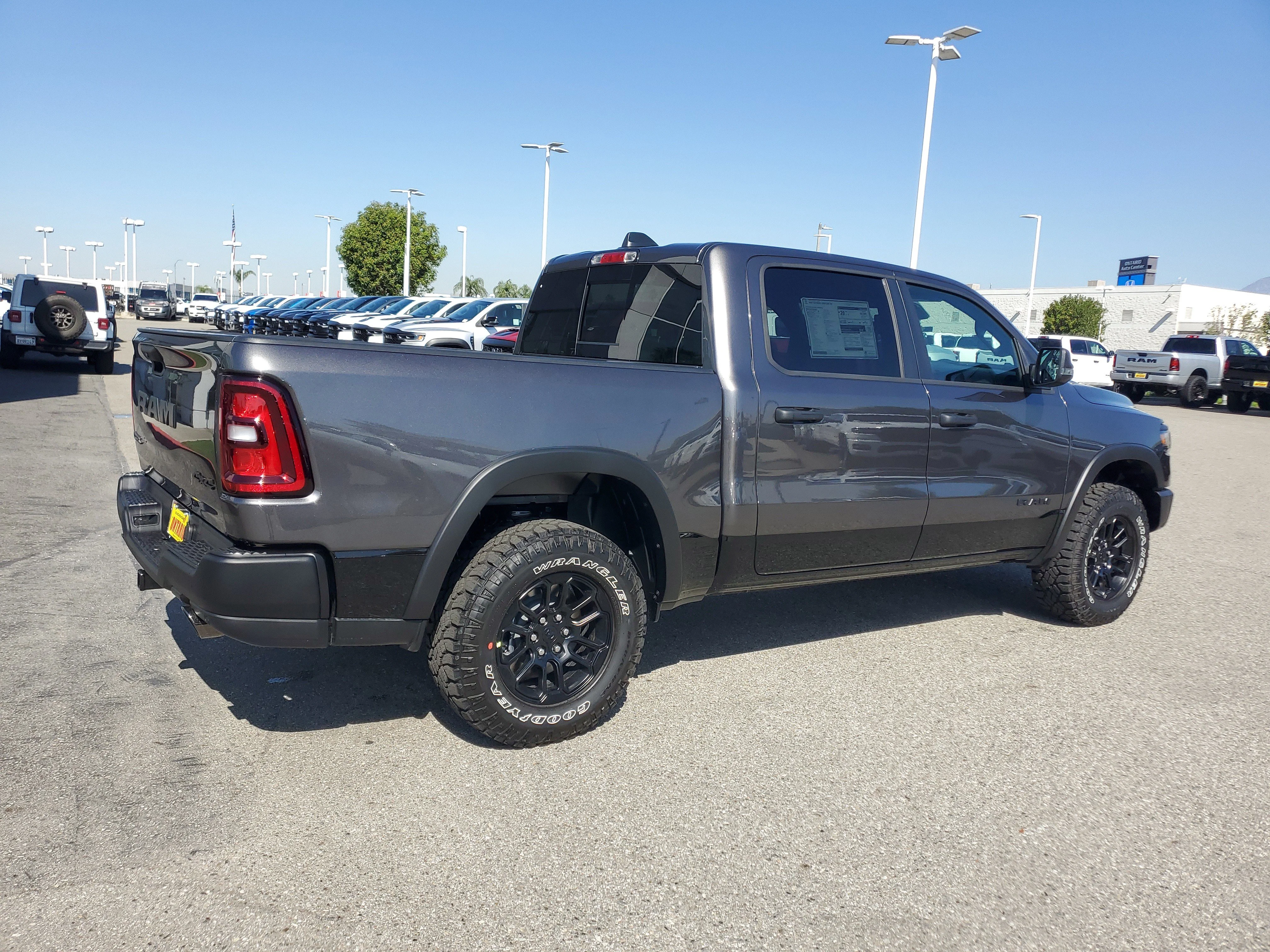 New 2026 Granite Crystal Metallic Clear-Coat Exterior Paint RAM Rebel image 3