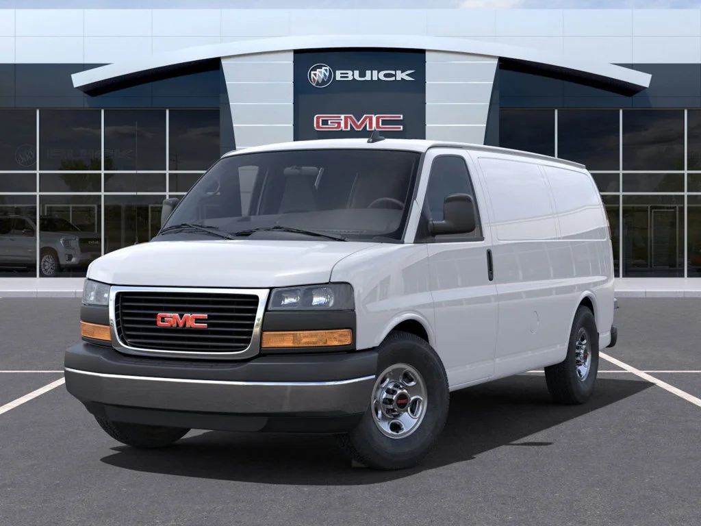 New 2025 Summit White GMC Work Van image 6