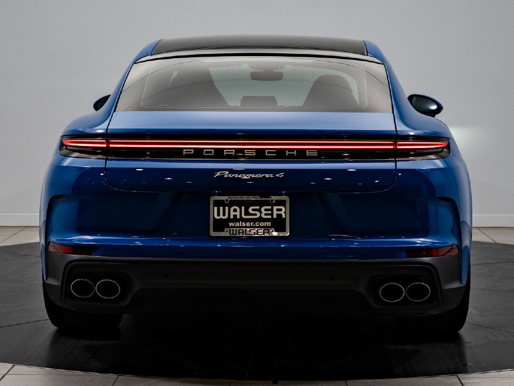 Used 2025 Lugano Blue Porsche 4 image 7