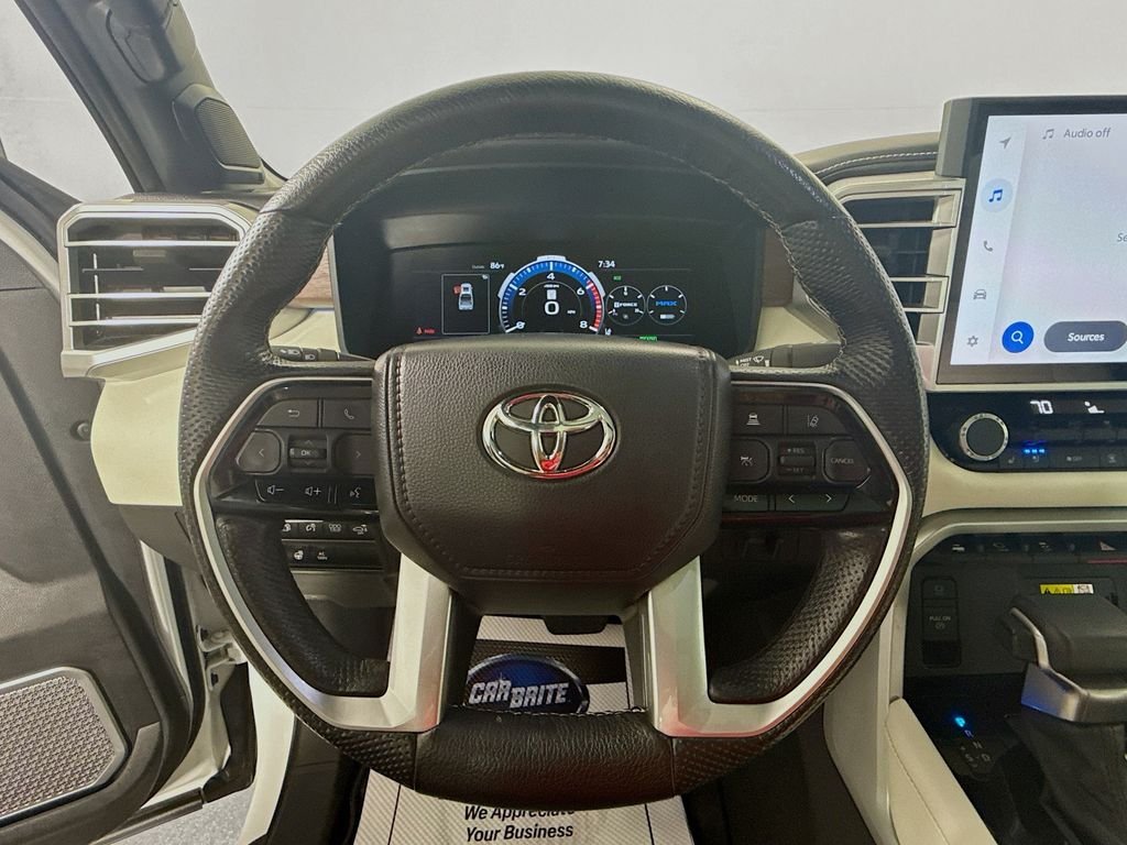 Used 2023 Wind Chill Pearl Toyota Capstone Hybrid image 12