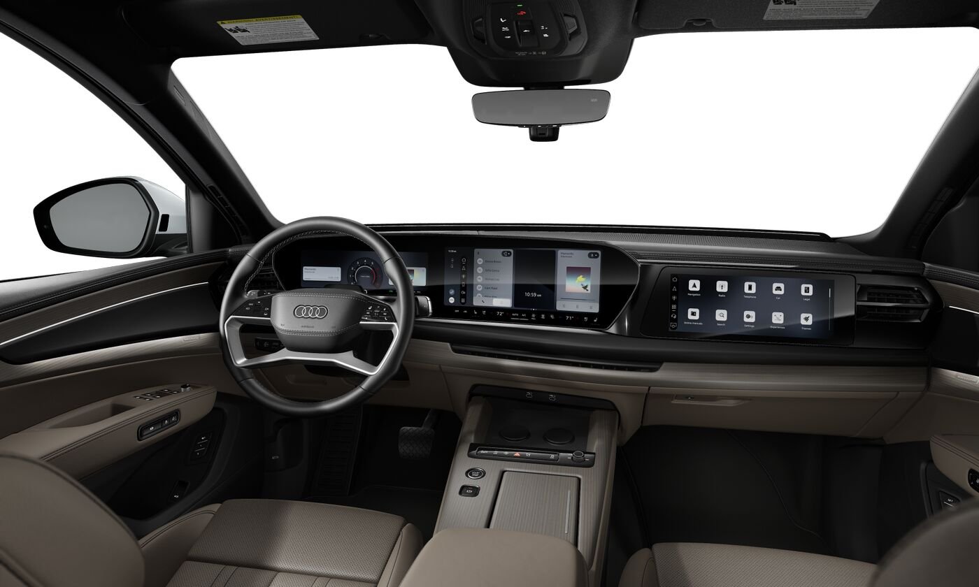 New 2027 Glacier White Metallic Audi Premium Plus TFSI quattro tiptronic image 3