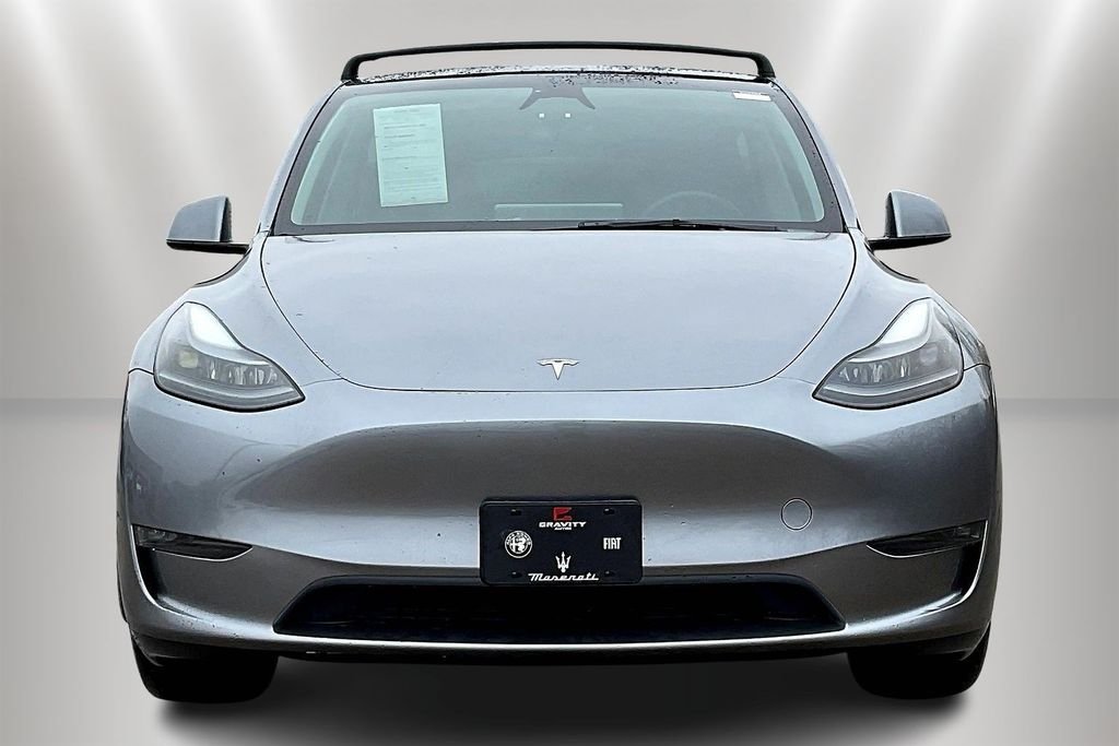 Used 2024 Tesla Model Y Long Range with VIN 7SAYGDEE1RA296185 for sale in Naperville, IL