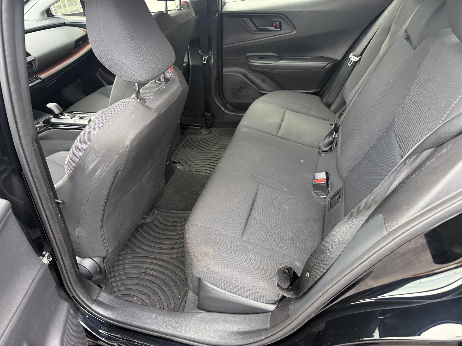 Used 2025 Midnight Black Metallic Toyota SE image 11