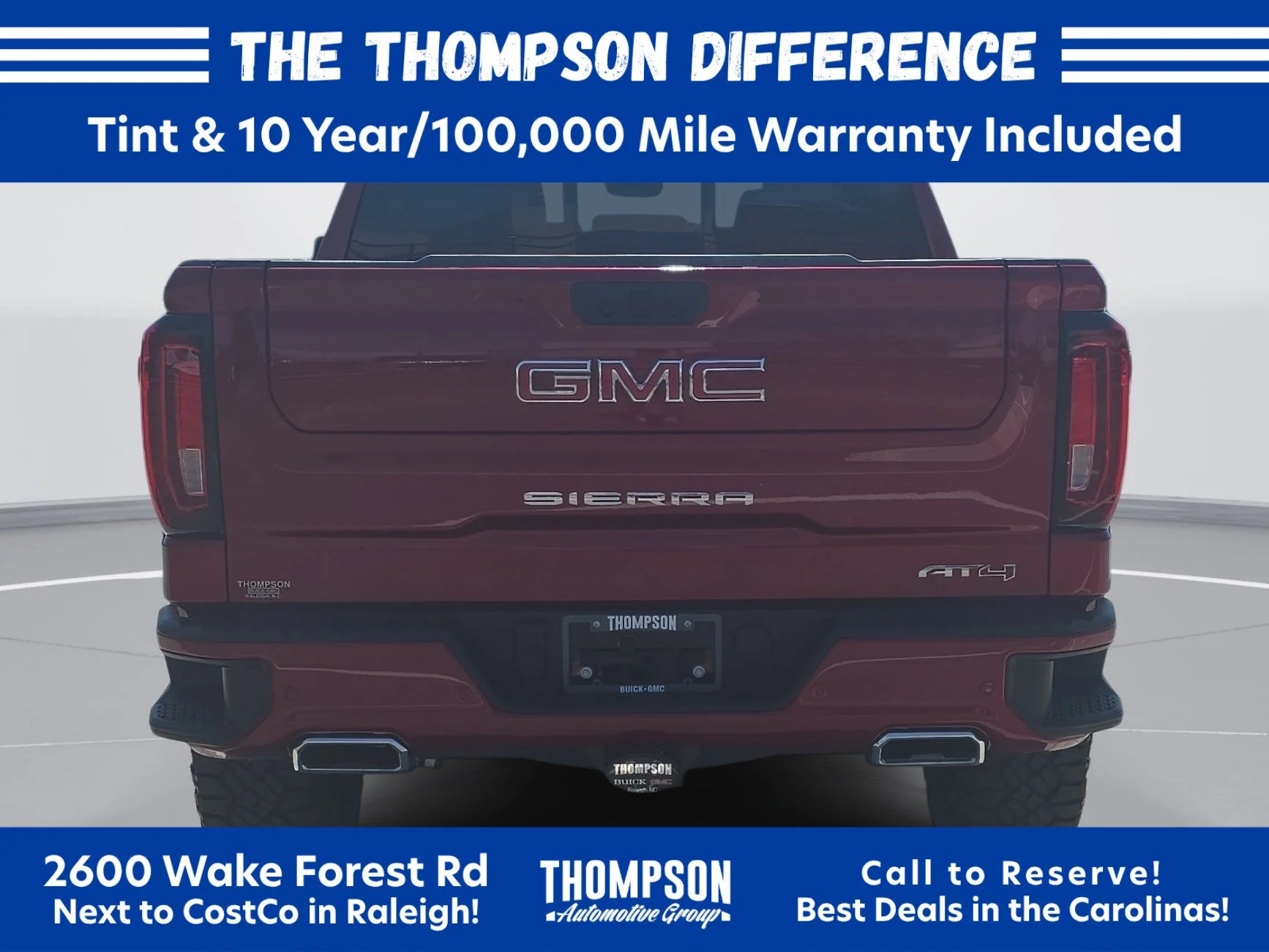 New 2026 Volcanic Red Tintcoat GMC AT4 image 4