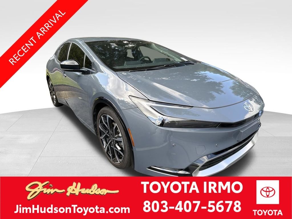 Gray 2025 Toyota Prius Plug-In Hybrid Hatchback Front-Wheel Drive 
