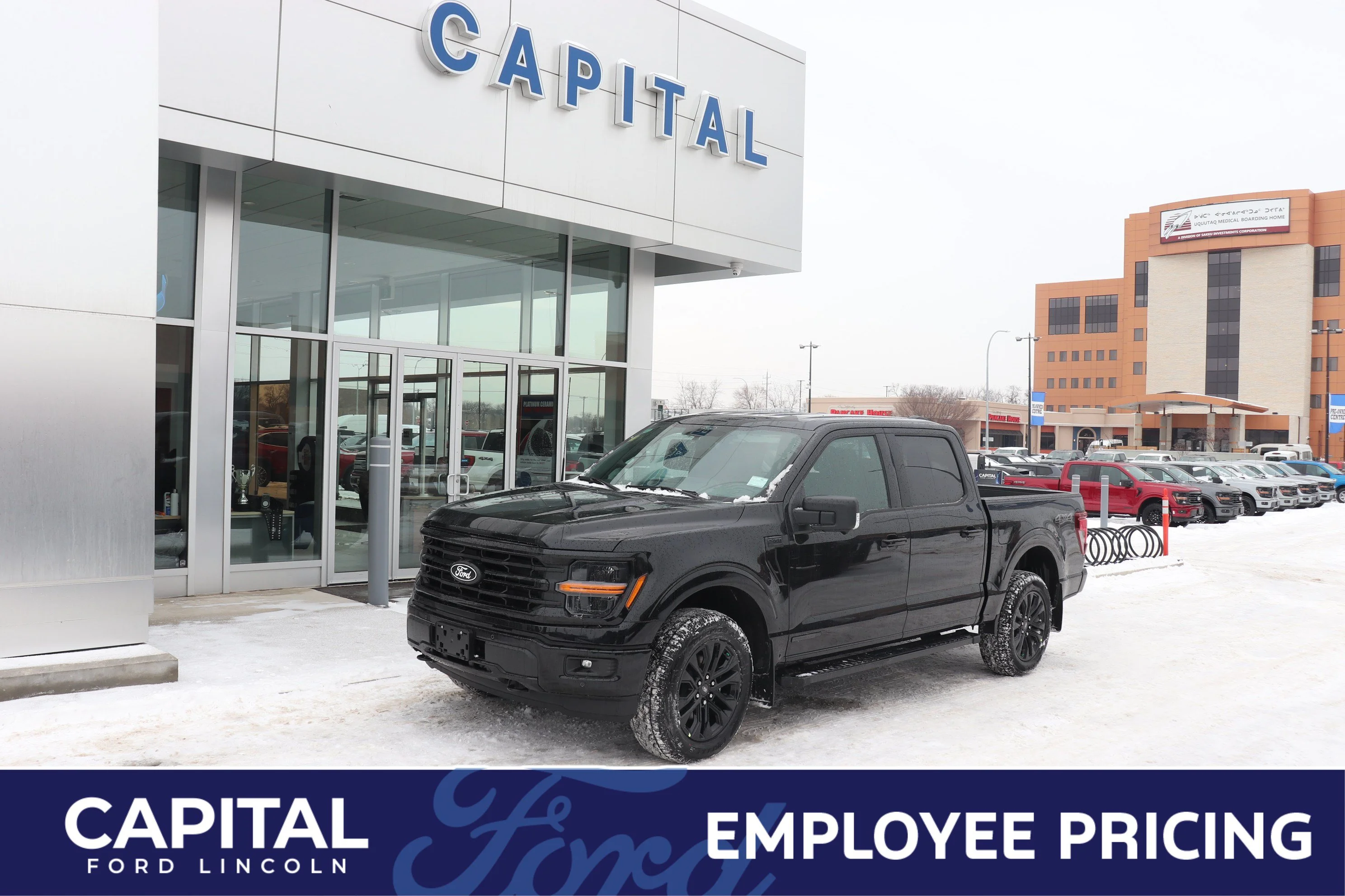 New 2026 AGATE BLACK METALLIC Ford XLT image 1