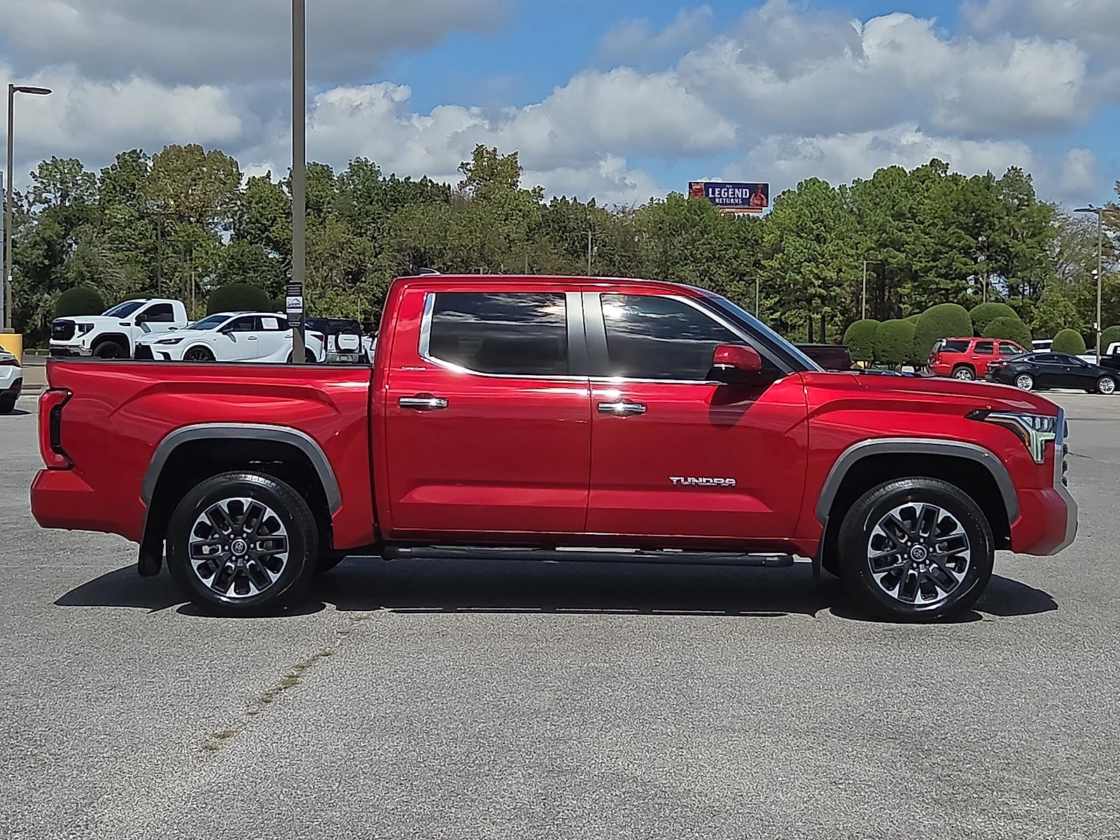Used 2024 Supersonic Red Toyota Limited Hybrid image 6
