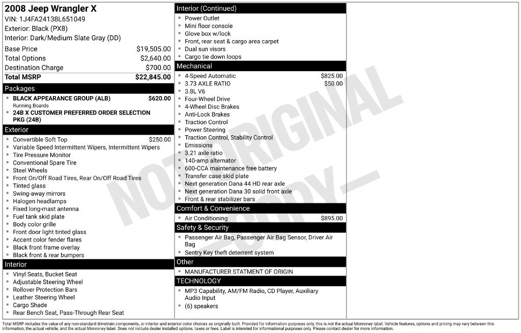 Used 2008 Black Jeep X image 6