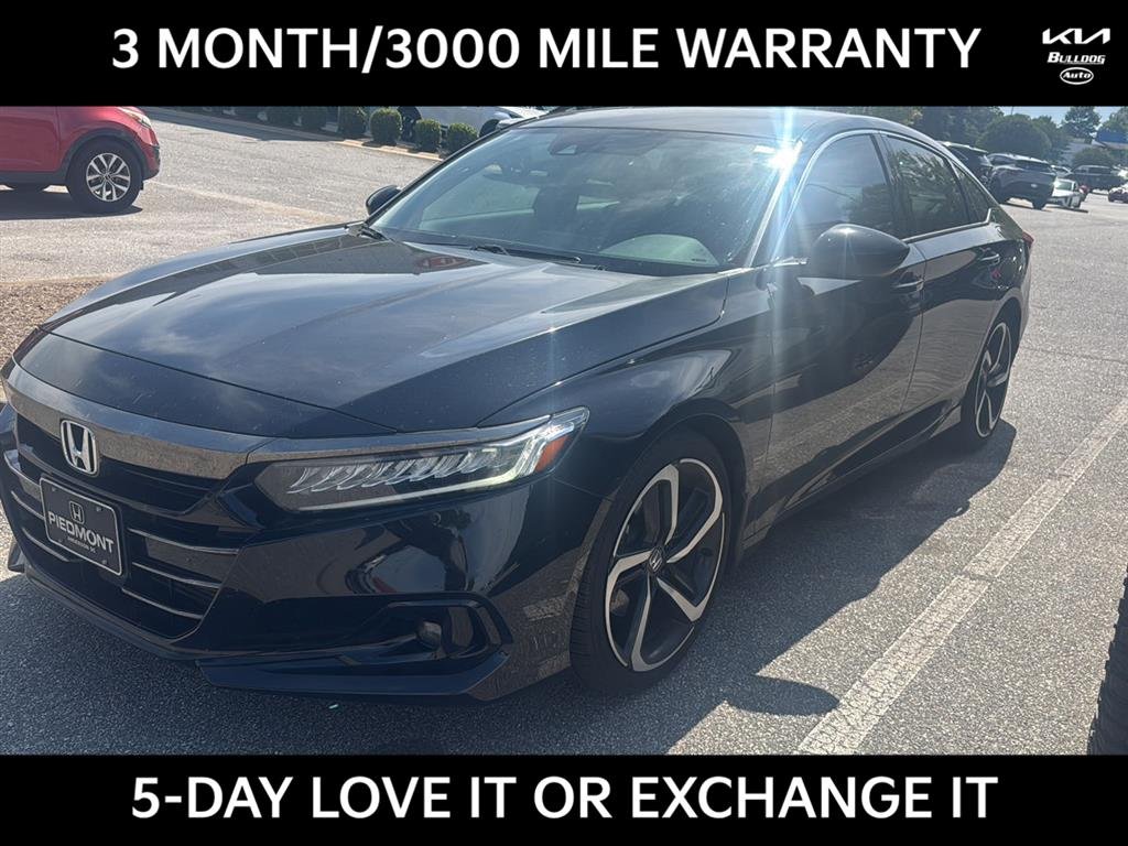 Used 2022 Honda Accord Sport with VIN 1HGCV1F36NA000660 for sale in Bogart, GA