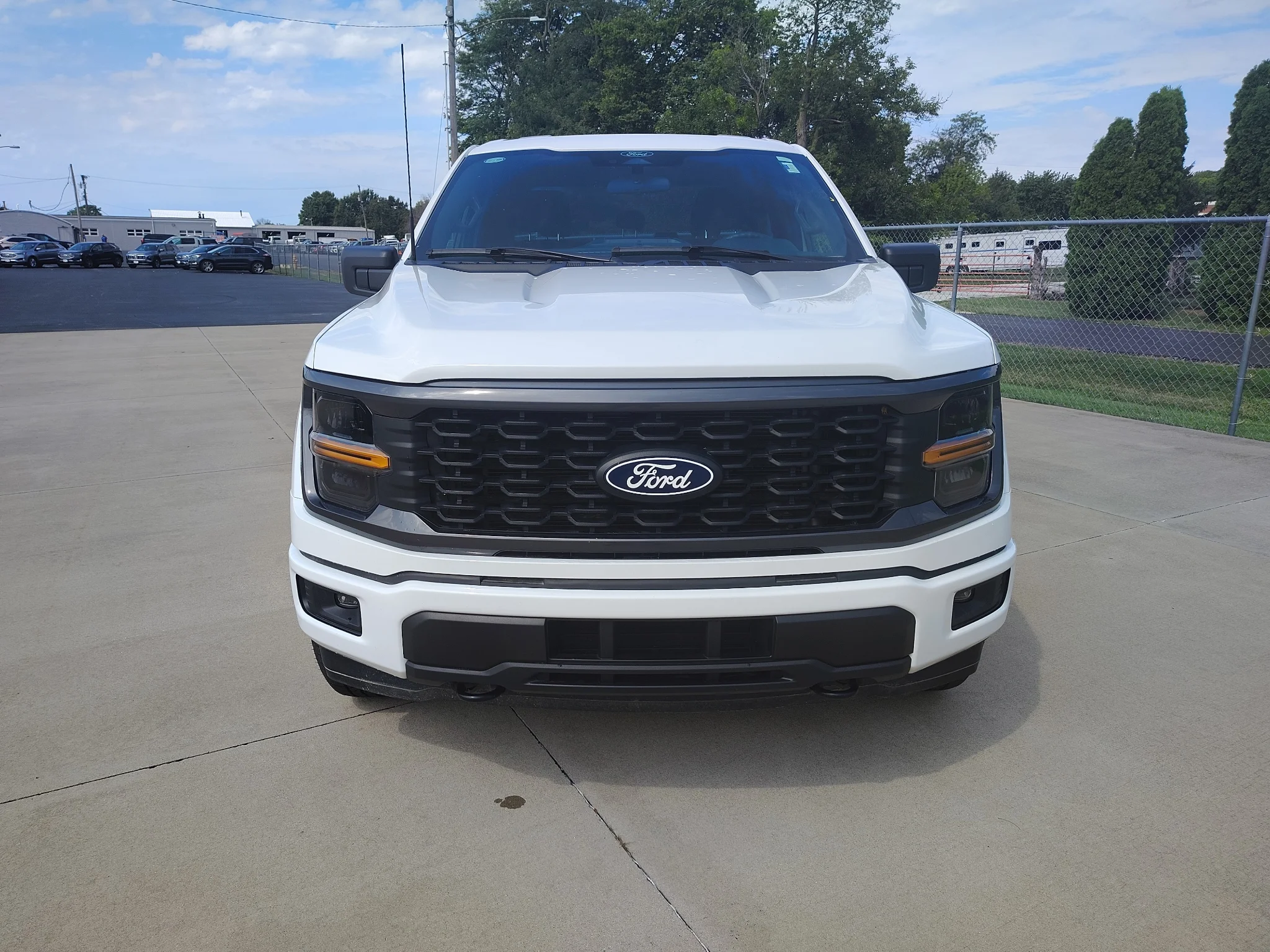 Used 2024 Oxford White Ford STX image 8