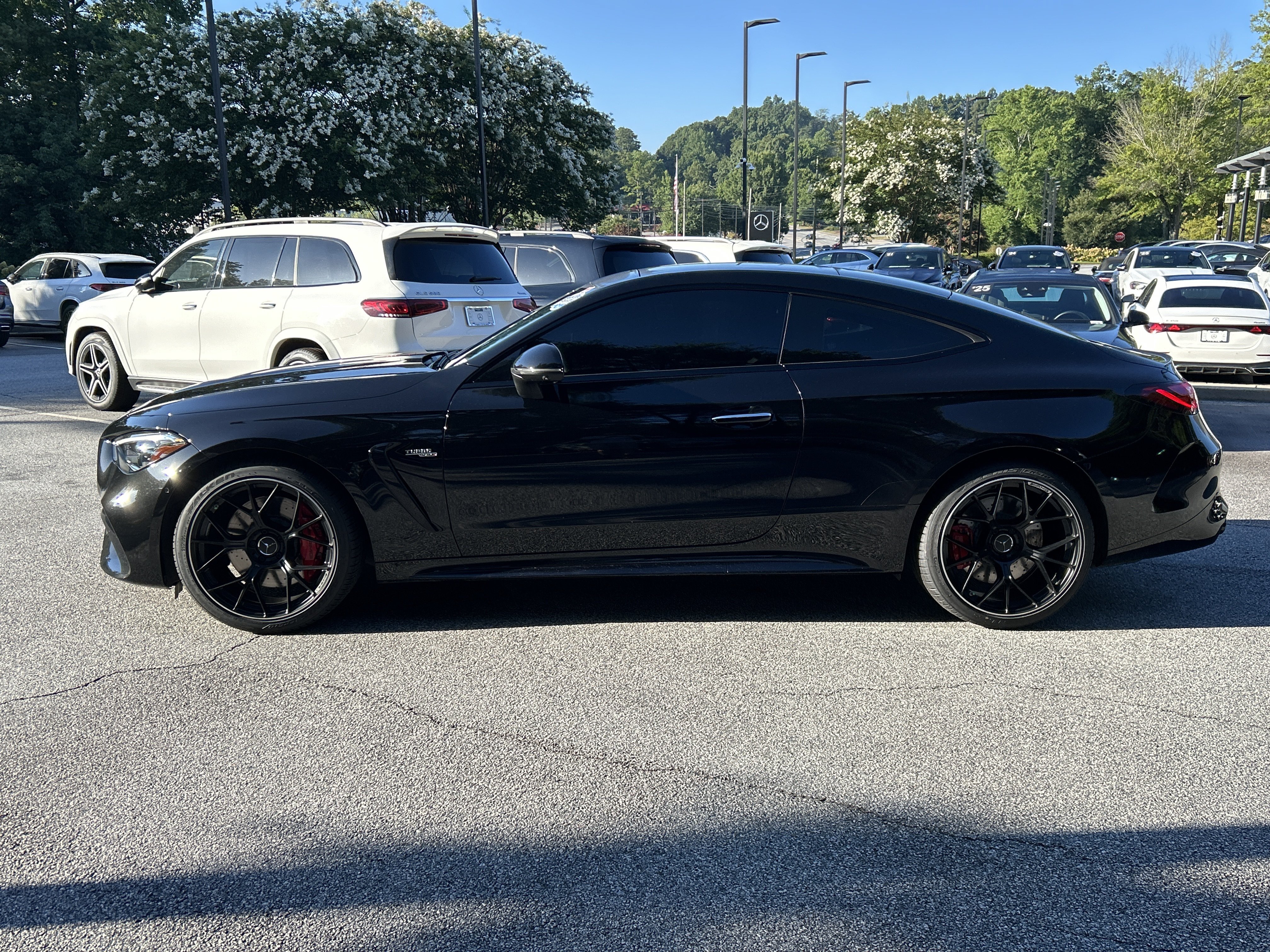 Certified Used 2025 Obsidian Black Metallic Mercedes-Benz AMG® CLE 53 4MATIC®+ Coupe image 14