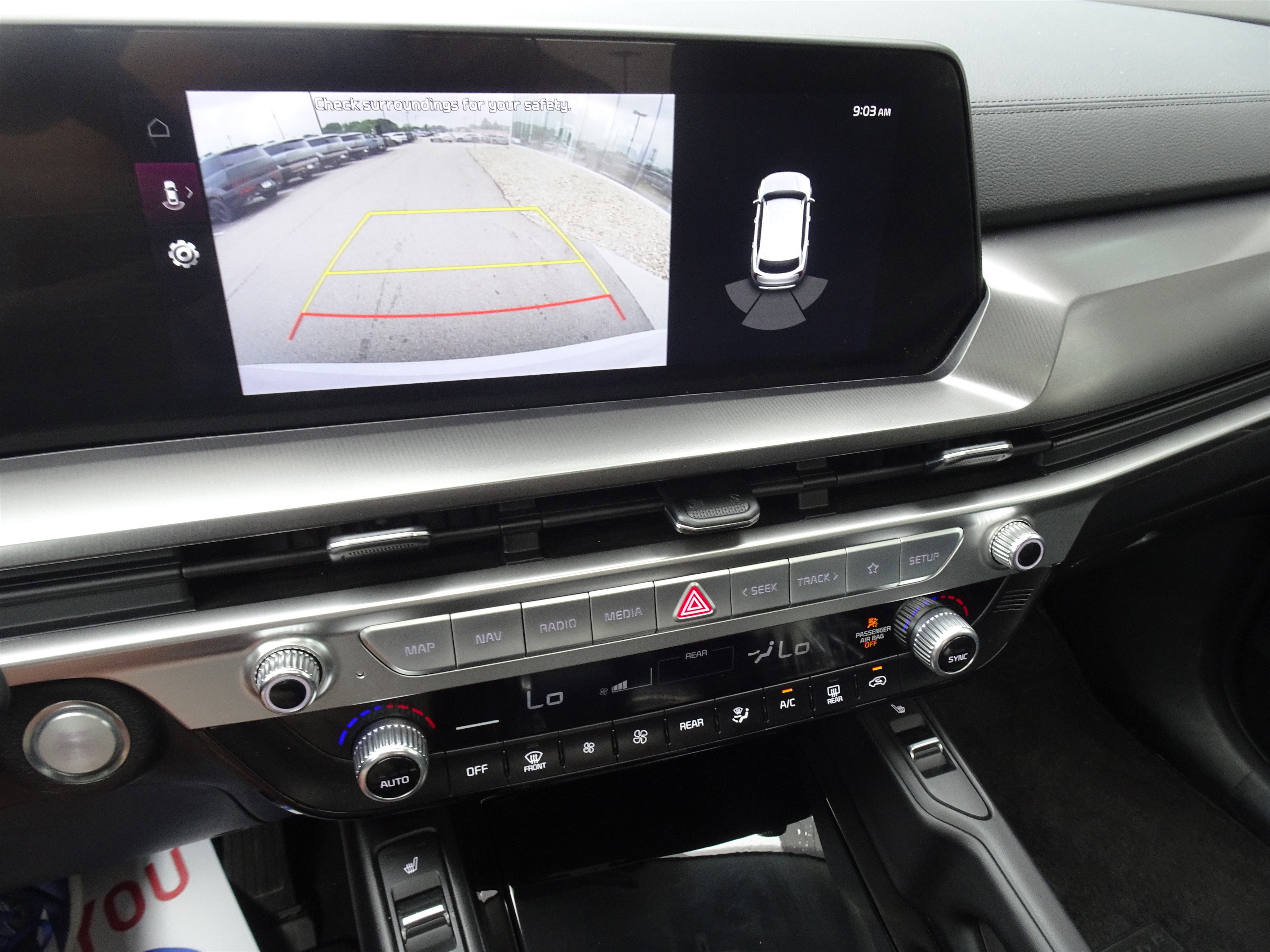 Used 2024 Glacial White Pearl Kia S image 21