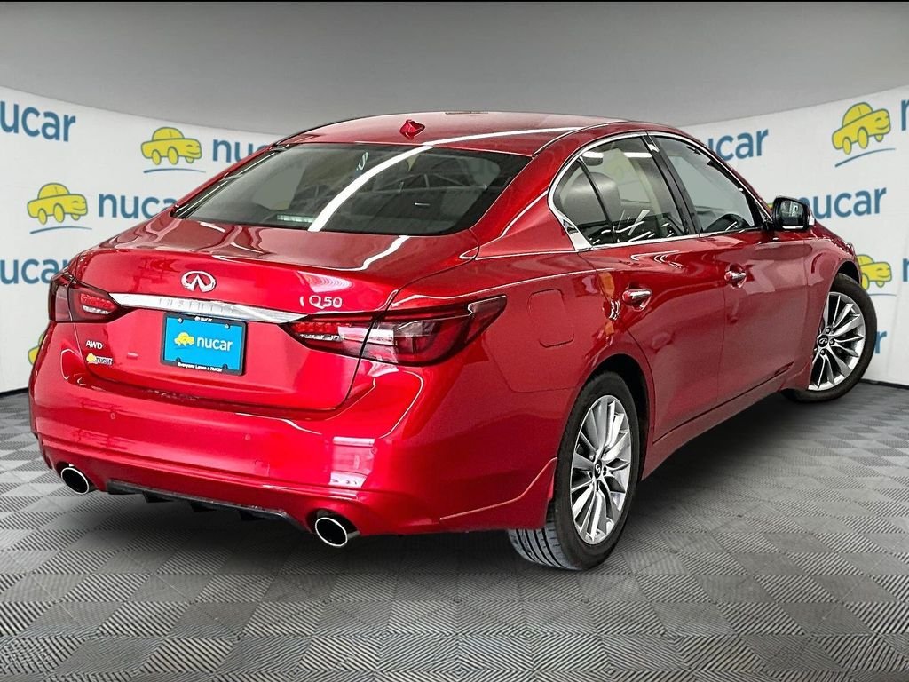 Used 2023 Dynamic Sunstone Red INFINITI LUXE image 6