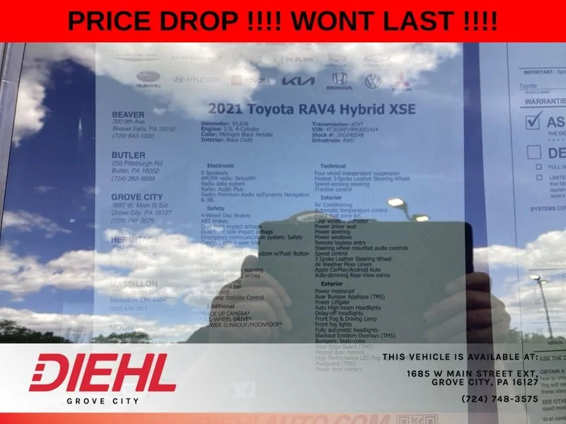 Used 2021 Silver Toyota XSE image 15