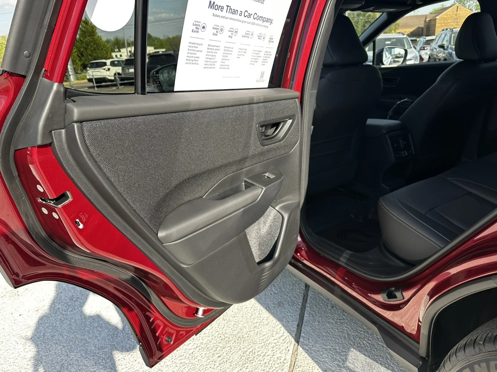 New 2026 CRIMSON RED PEARL Subaru Limited image 11