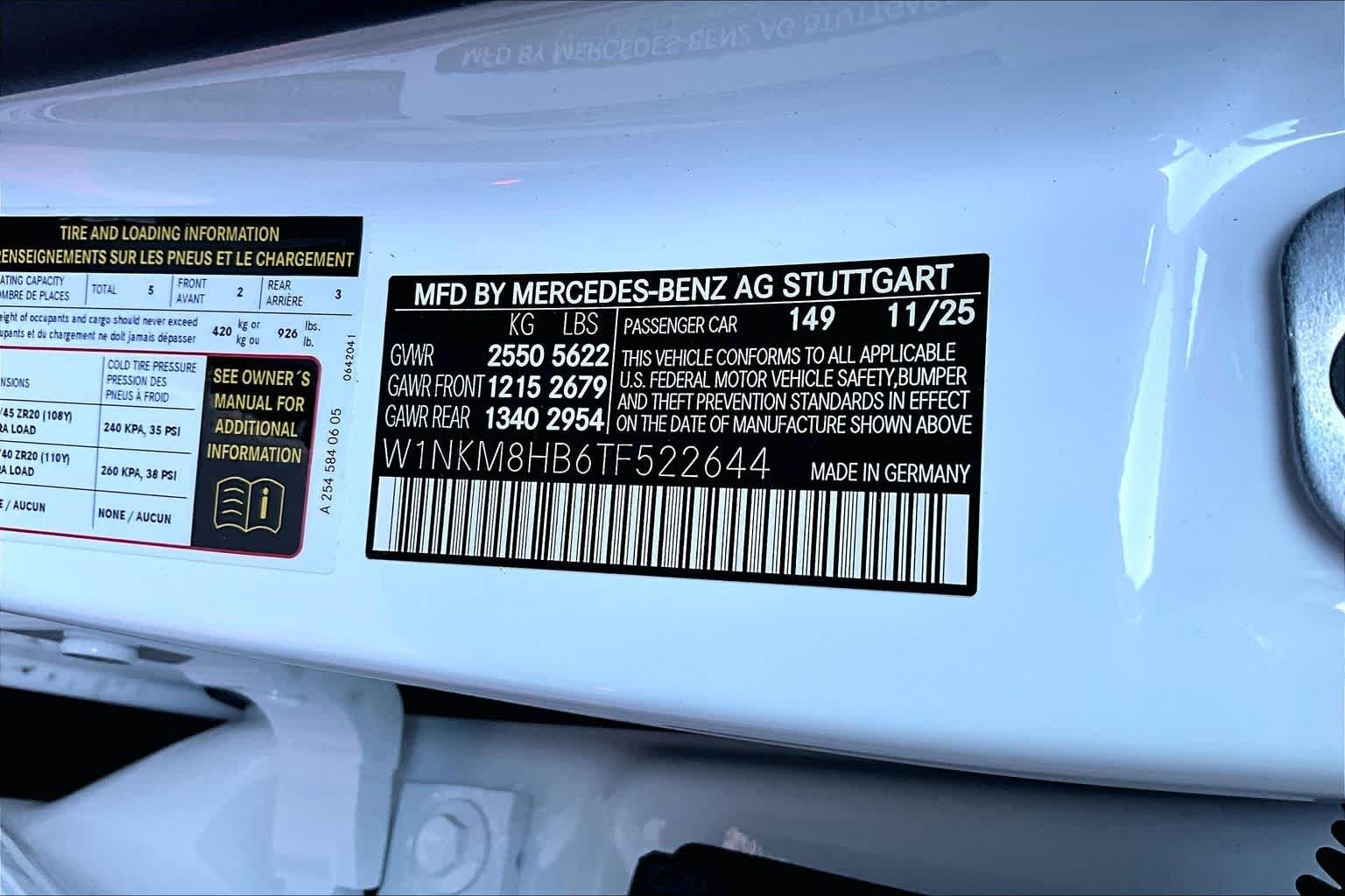New 2026 Polar White Mercedes-Benz AMG® GLC 43 image 21