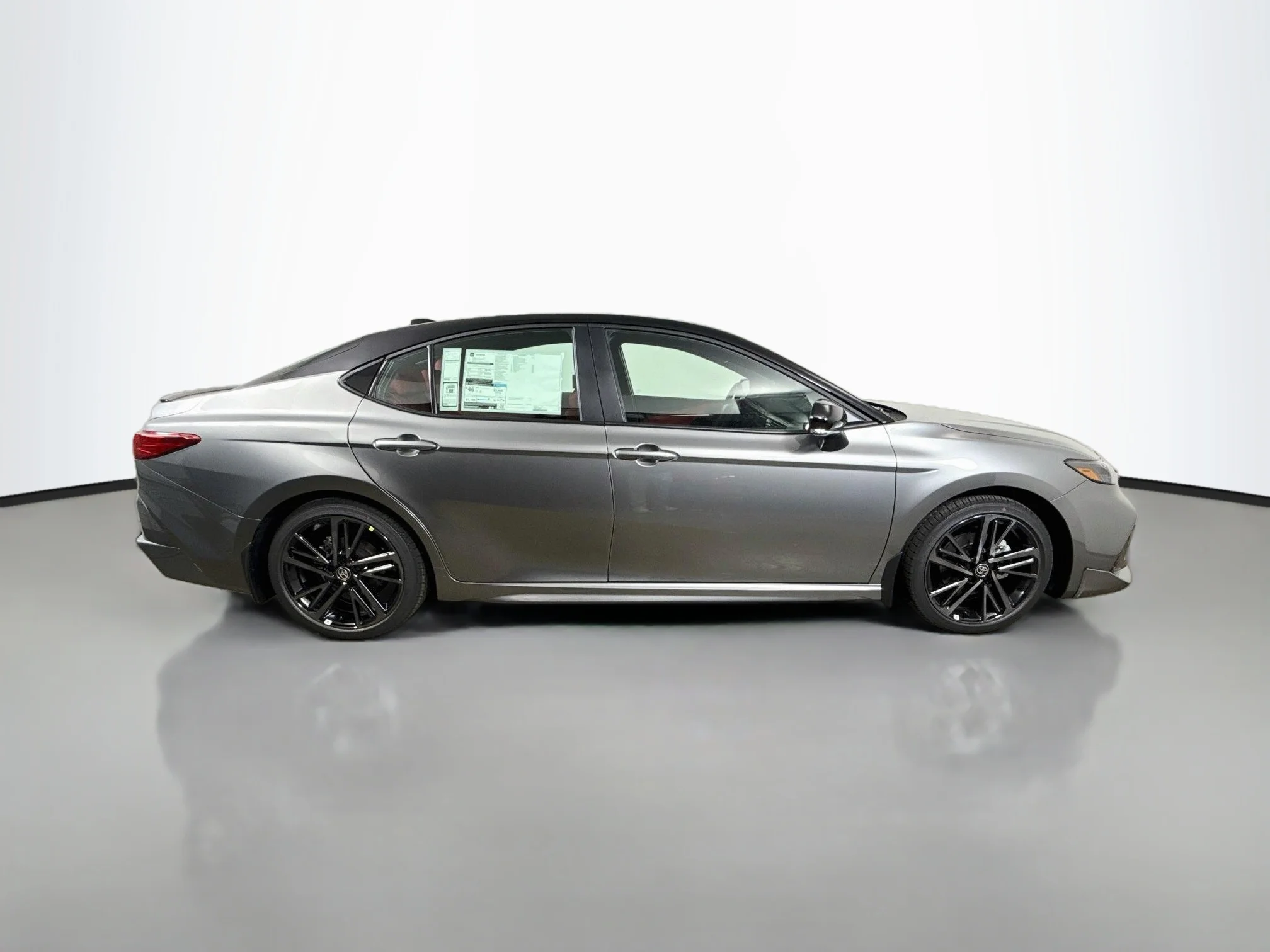 New 2026 Heavy Metal with Midnight Black Metallic roof Toyota XSE image 8