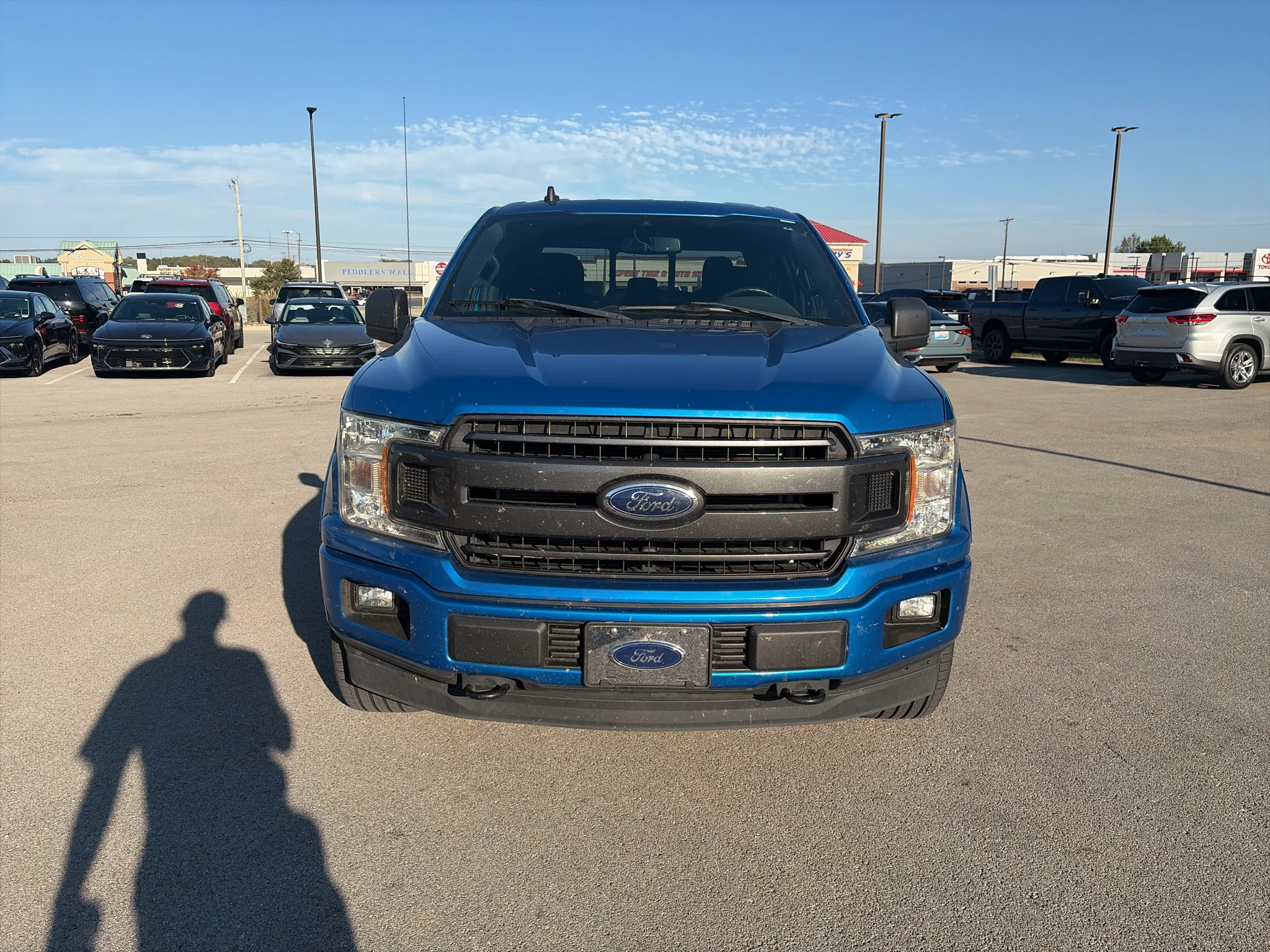 Used 2020 Velocity Blue Metallic Ford XLT image 8