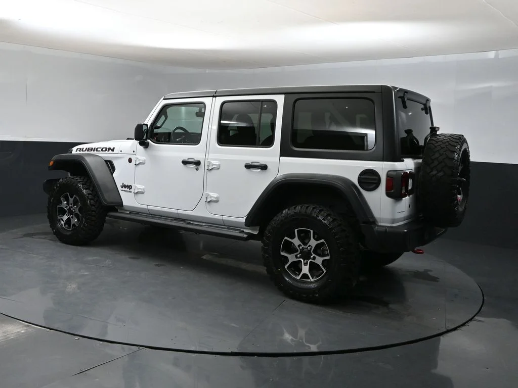 Used 2020 White Jeep Unlimited Rubicon image 4