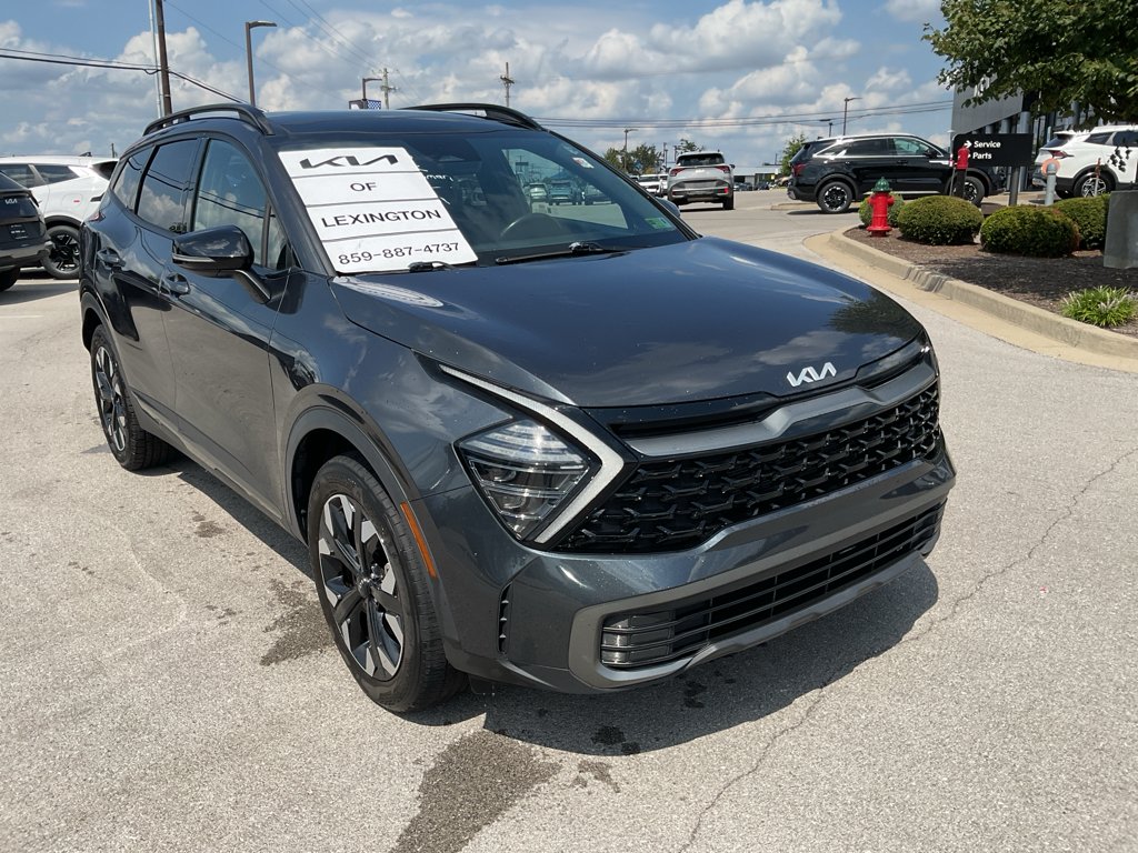 Certified Used 2024 Gravity Gray Kia X-Line image 2