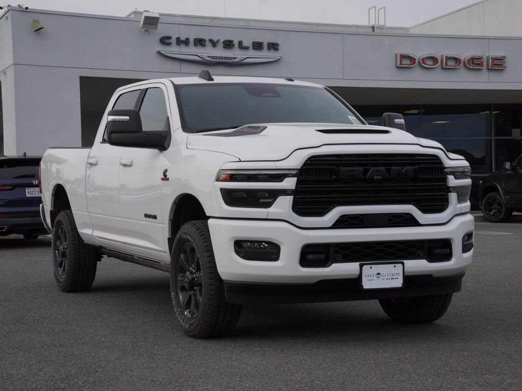 New 2026 Bright White Clear-Coat Exterior Paint RAM Laramie image 1