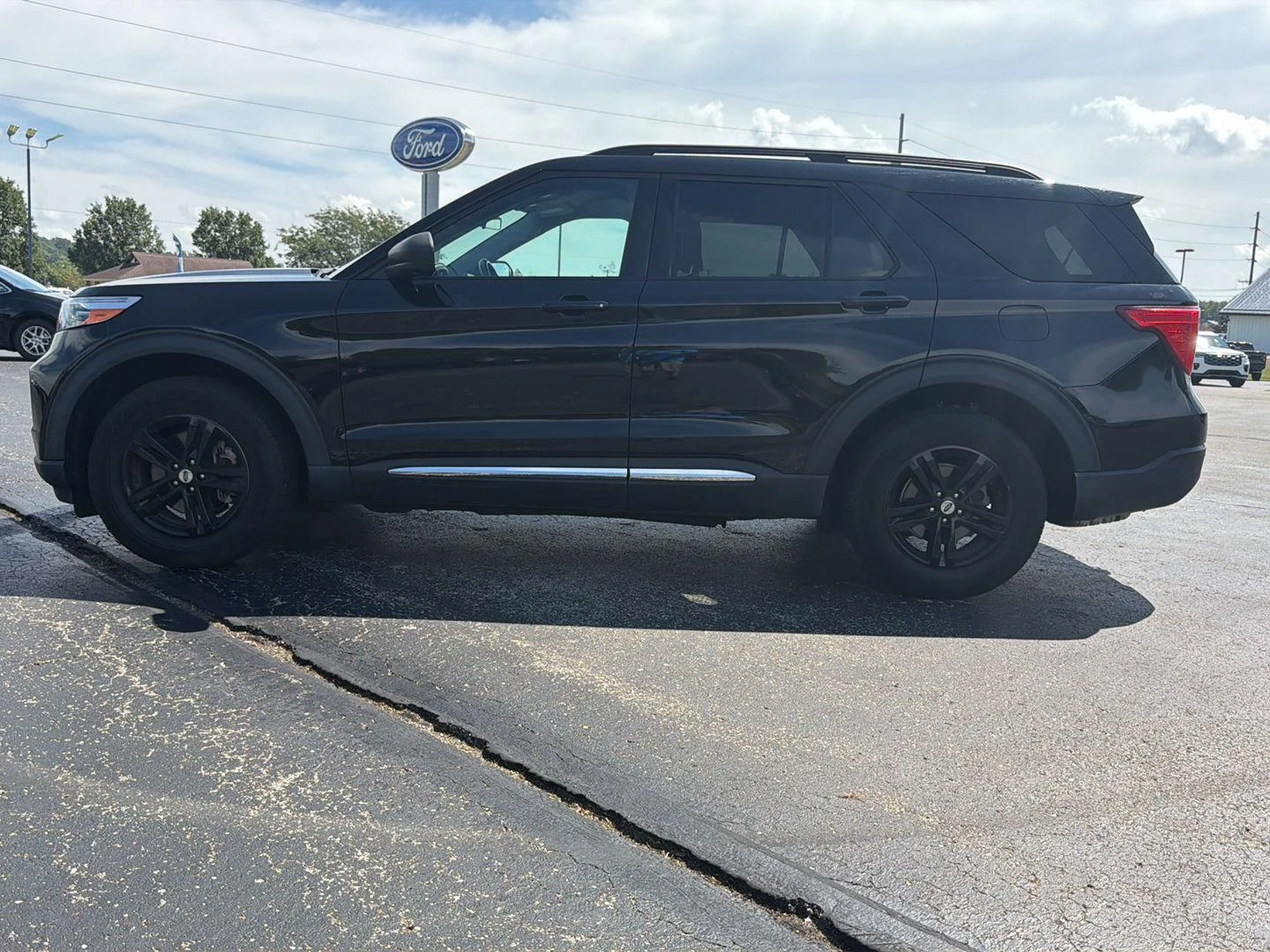Used 2021 Agate Black Ford XLT image 8