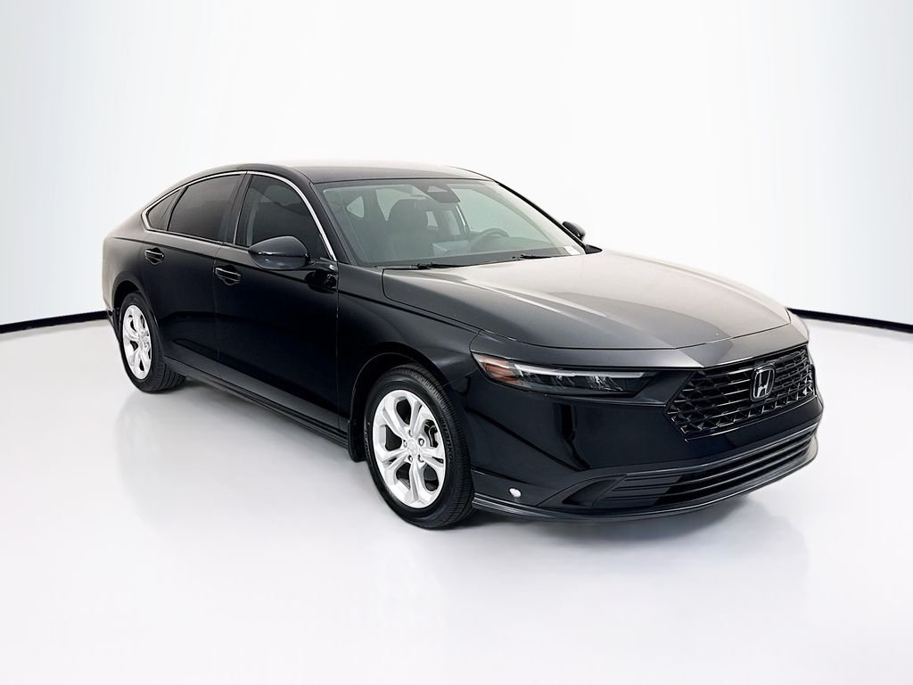 Certified Used 2024 Crystal Black Pearl Honda LX image 3