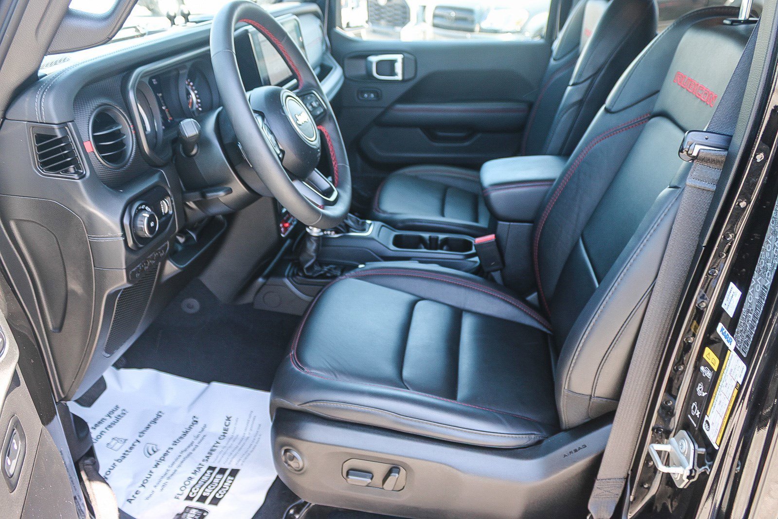 Used 2024 Black Clearcoat Jeep Rubicon X image 18