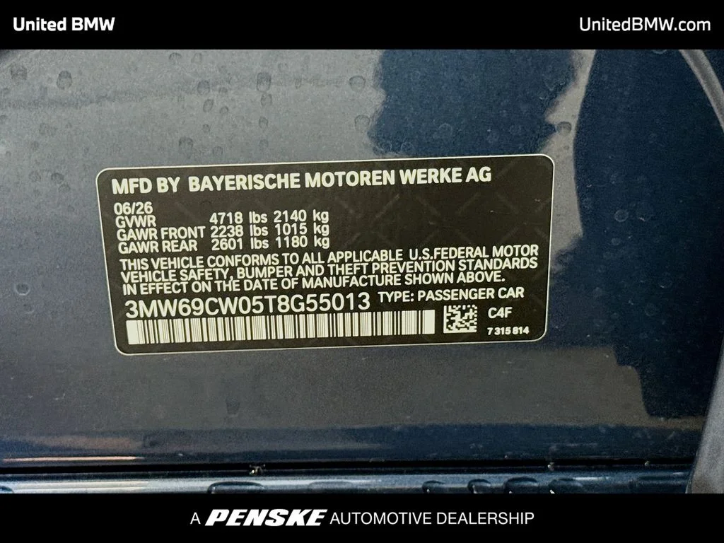 New 2026 Arctic Race Blue metallic BMW 330i image 16