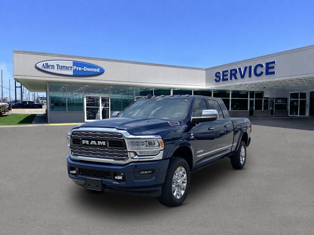 Used 2021 Patriot Blue Pearlcoat Ram Limited image 4