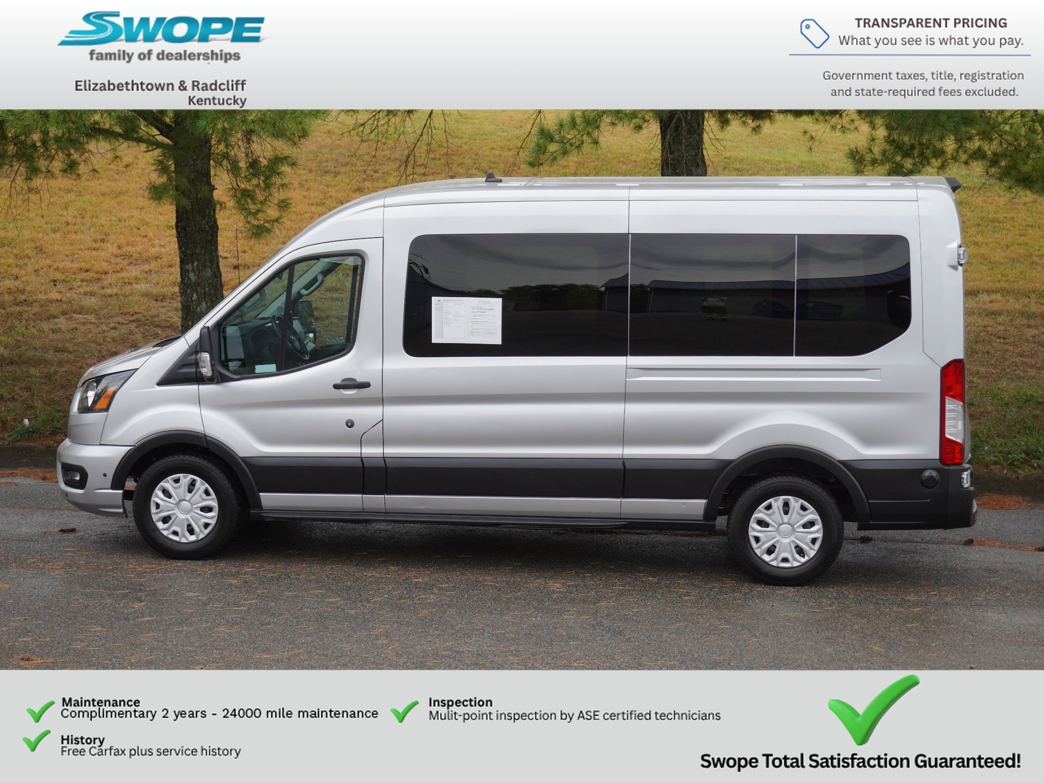 Used 2024 Ingot Silver Metallic Ford XLT image 6