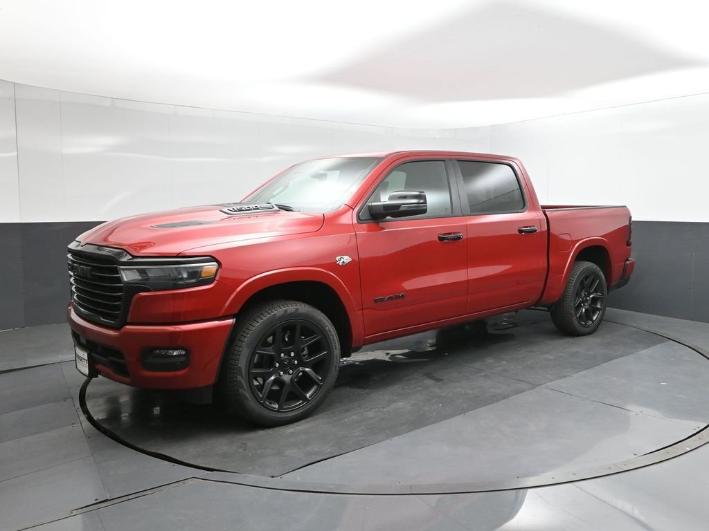 New 2026 Molten Red Pearl-Coat Exterior Paint RAM Laramie image 34