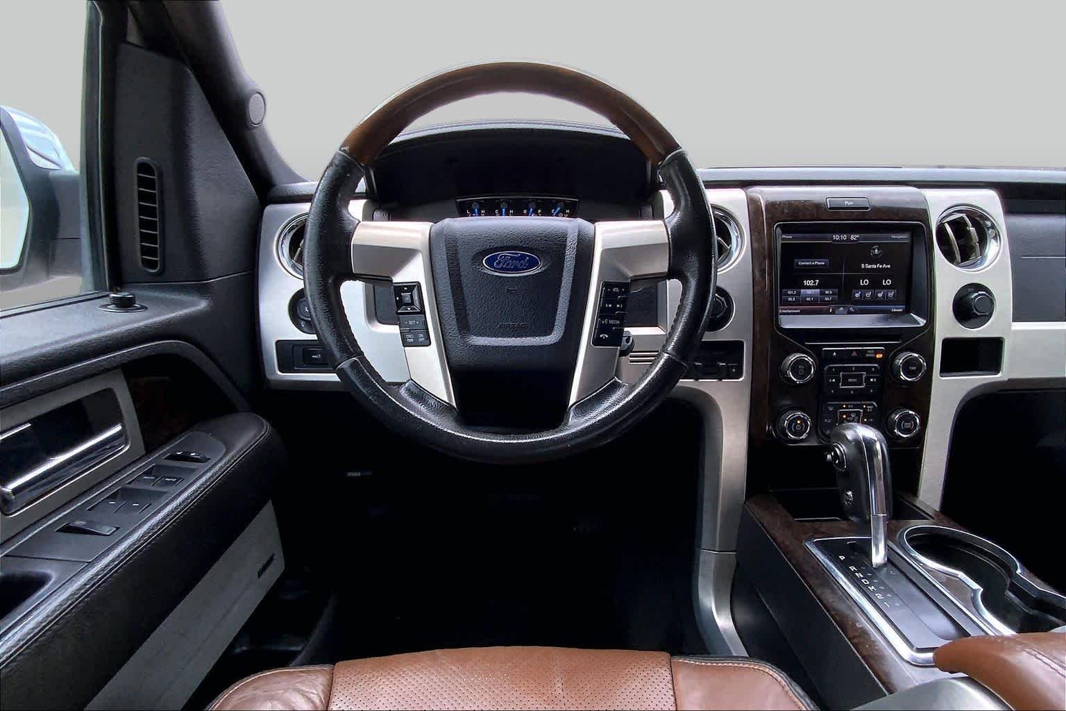 Used 2013 White Platinum Metallic Tri-Coat Ford Platinum image 5