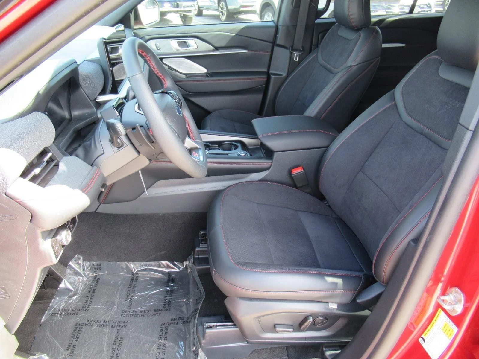 New 2025 Rapid Red Metallic Tinted Clea Ford ST image 17