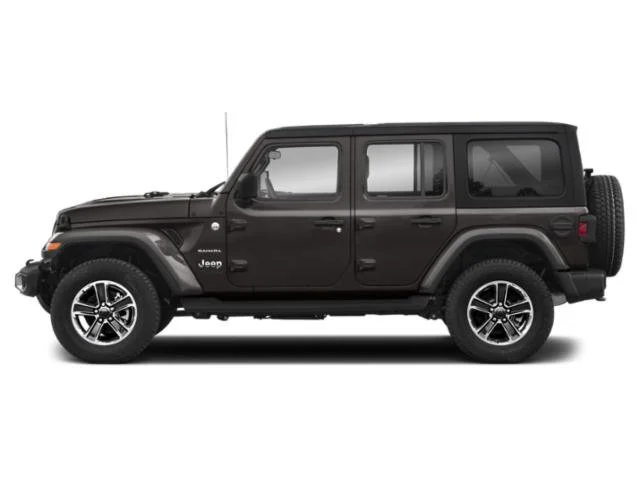 Used 2019 Granite Crystal Metallic Clearcoat Jeep Sahara image 4