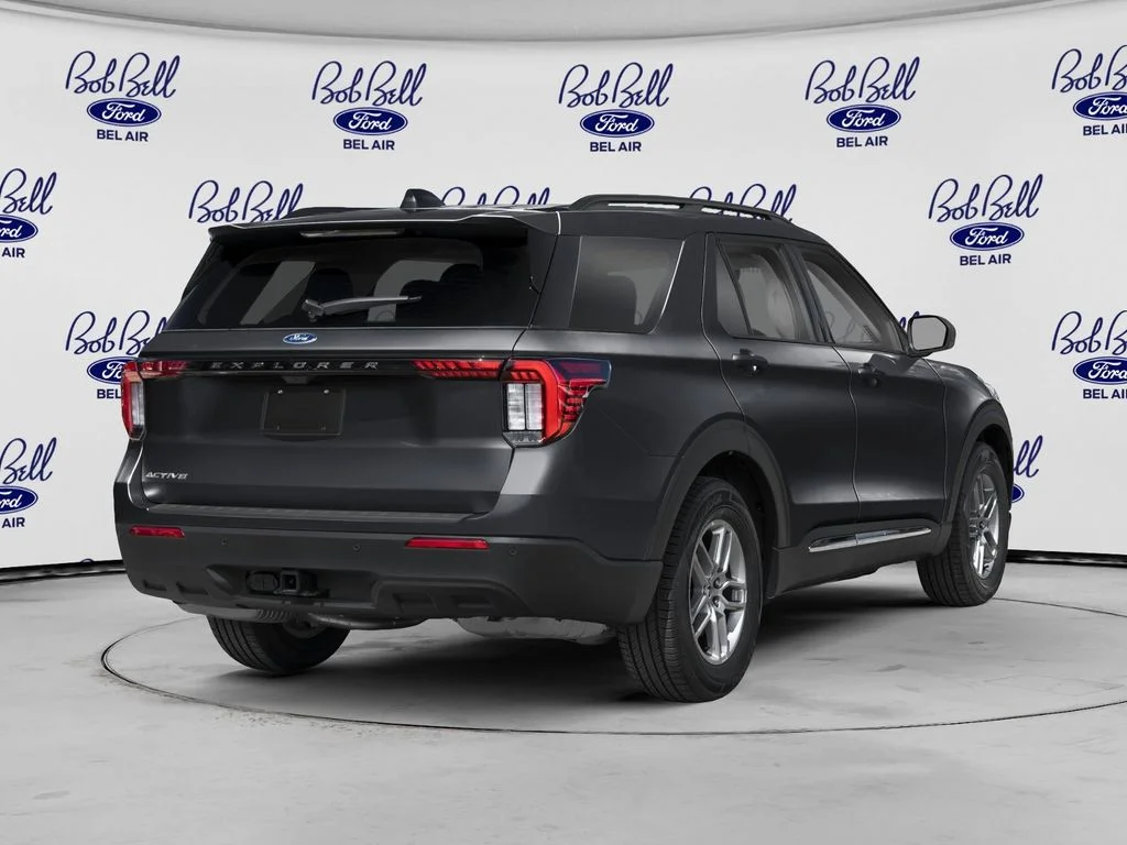 New 2026 Agate Black Metallic Ford Active image 2