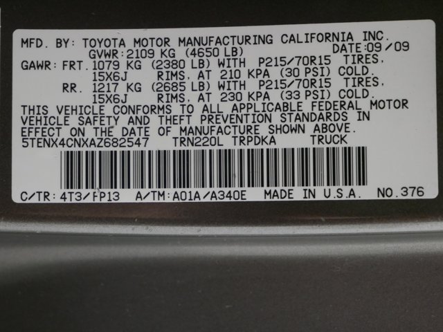 Used 2010 Pyrite Mica Toyota  image 19