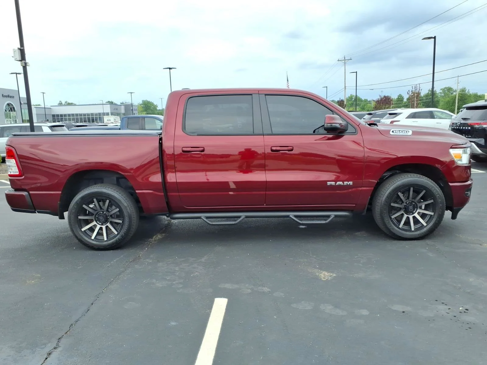 Used 2024 Delmonico Red Pearlcoat Ram Big Horn image 25