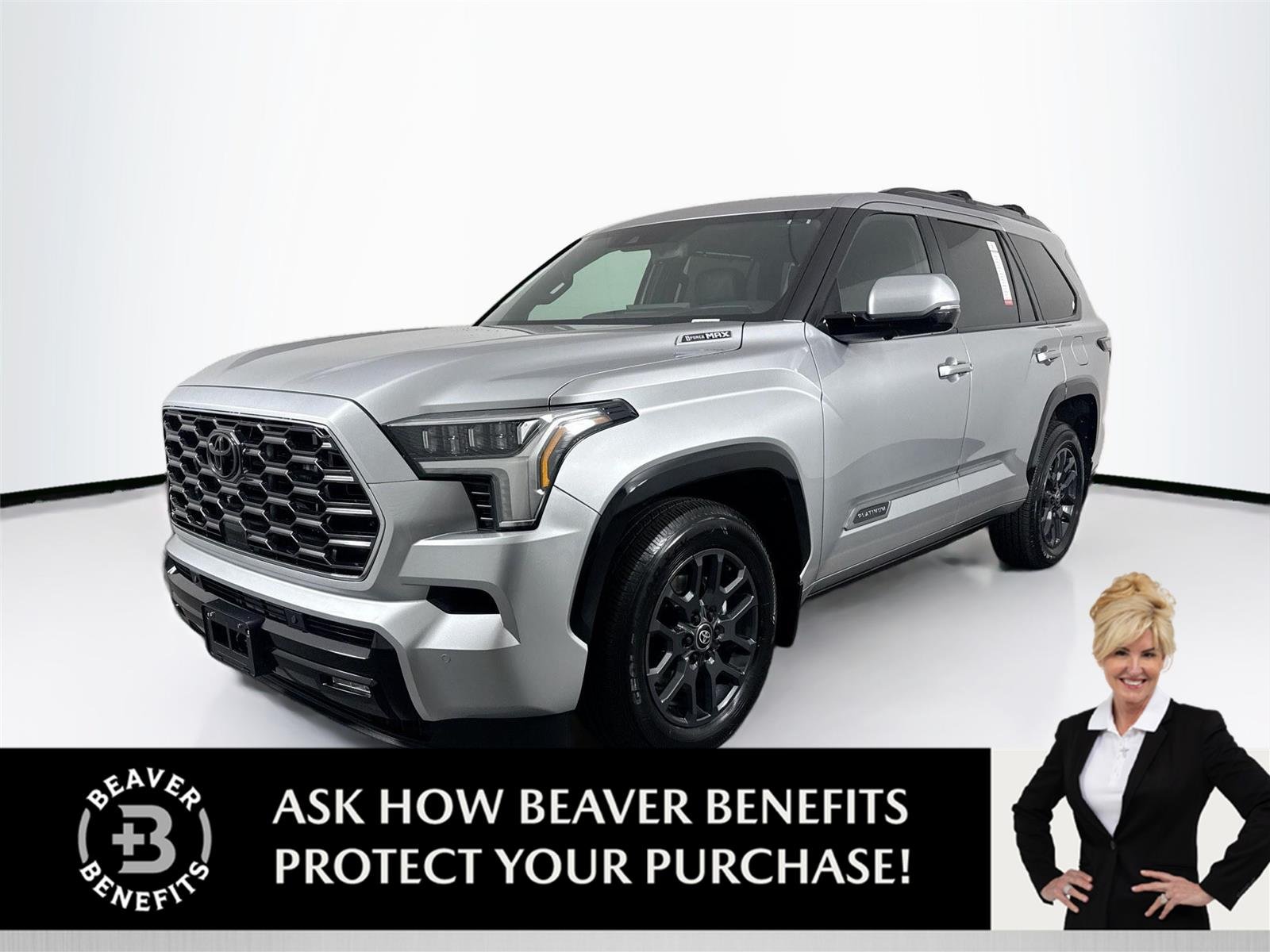 Used 2025 Celestial Silver Metallic Toyota Platinum image 1