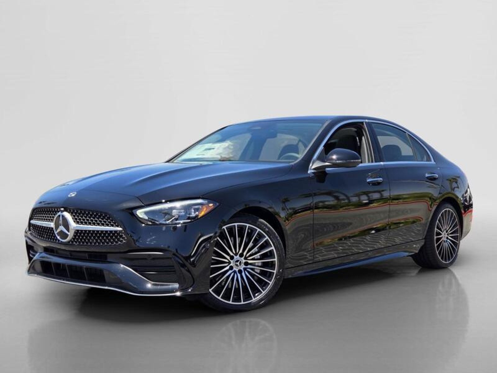 New 2026 Black Mercedes-Benz C 300 Sedan image 1