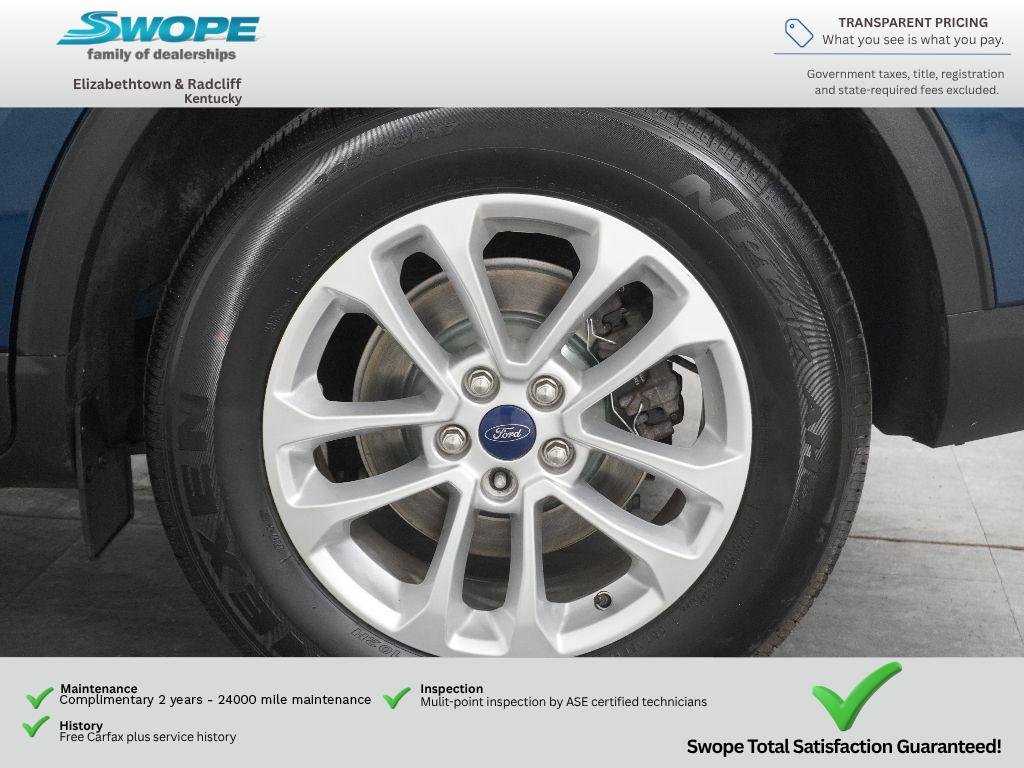 Used 2020 Dark Persian Green Metallic Ford SE image 28