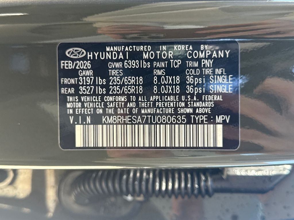 New 2026 Silver Hyundai SEL Premium image 29