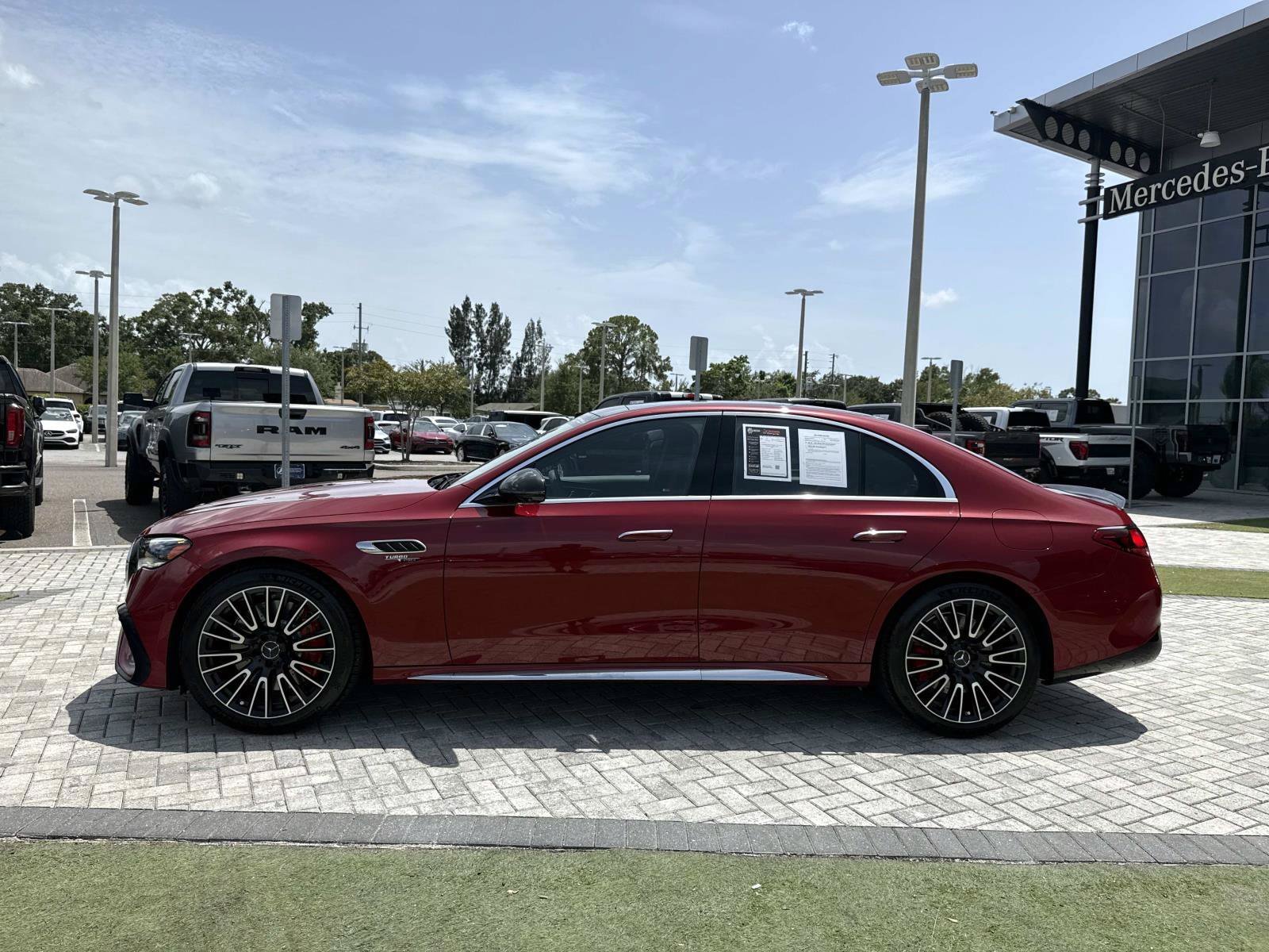 Certified Used 2025 MANUFAKTUR Patagonia Red Mercedes-Benz E 53 AMG® image 3