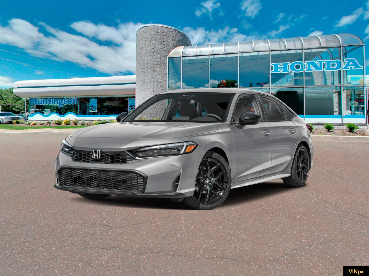 New 2026 Solar Silver Metallic Honda Sport image 1