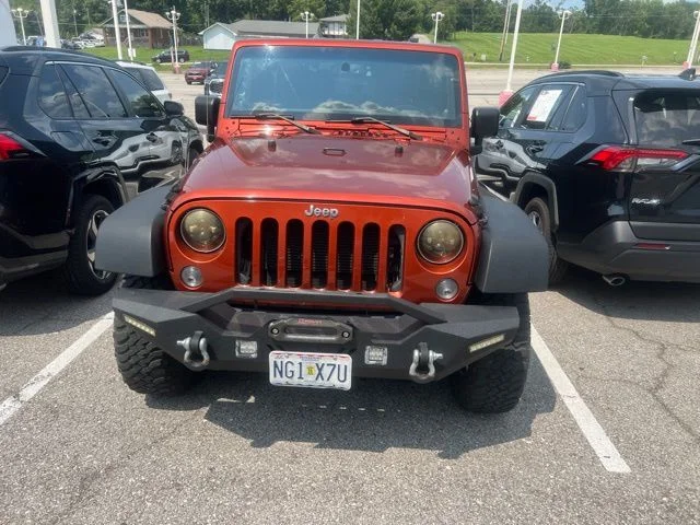 Used 2014 Orange Jeep Sport image 3