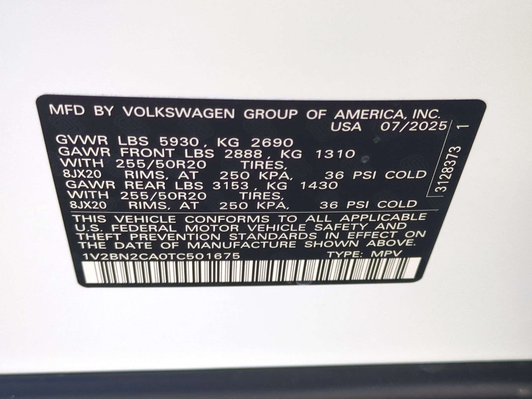 2026 Volkswagen Atlas SEL - Photo 19
