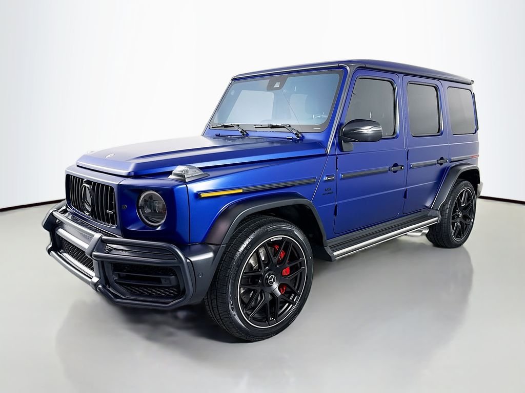 Used 2024 Blue Mercedes-Benz G 63 AMG® image 1