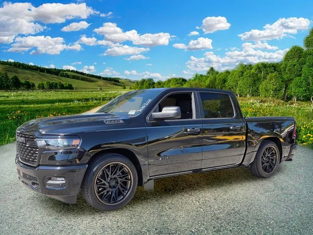 New 2026 Diamond Black Crystal Pearlcoat RAM Express image 2